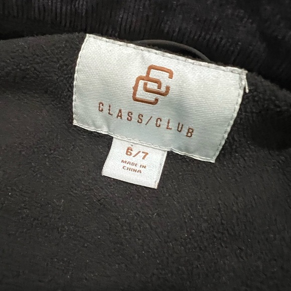 Kids Class Club Charcoal Quilted Vest - Picture 5 of 7